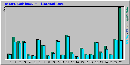 Raport Godzinowy -  listopad 2021